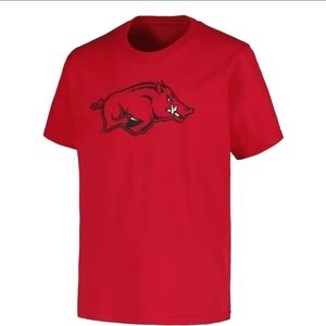 Arkansas Razorbacks Fanatics Branded Primary Logo Red T-Shirt Men's Medium NWT